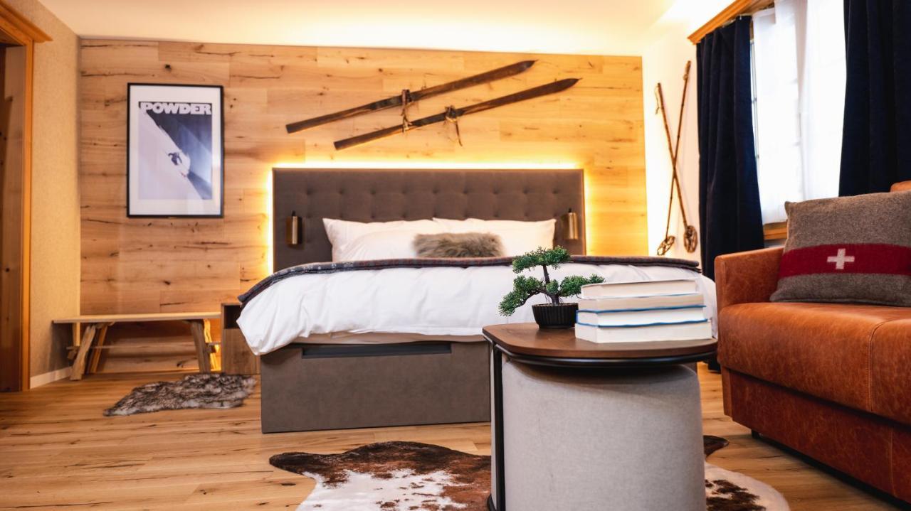 Wunderstay Alpine 3 Chic Studio Central Location Klosters Exterior photo