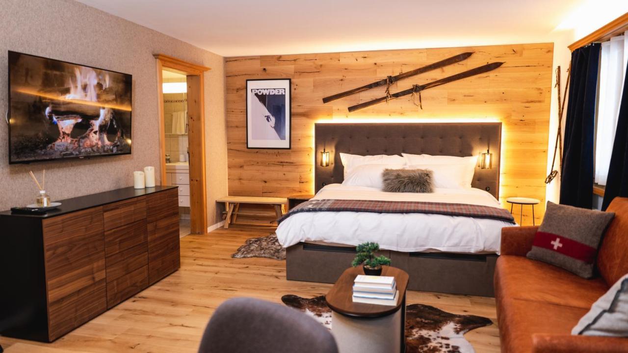 Wunderstay Alpine 3 Chic Studio Central Location Klosters Exterior photo